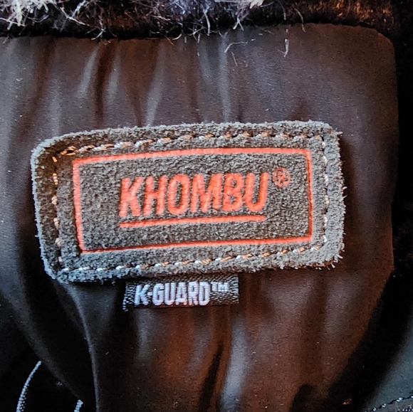 Khombu Ladies Leather Lace Up Faux Fur Boots, Size 6 - Picture 2 of 7